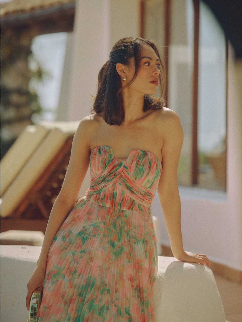 $398 NWOT Hutch Multi Azalea Garden Tulle Floral Dress Sz 0